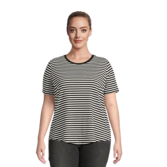 Terra & Sky™ Women’s Plus Size Crew Tee