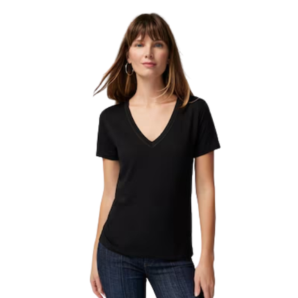 Members Mark™ Women V-Neck Classic Ribbed Tee
