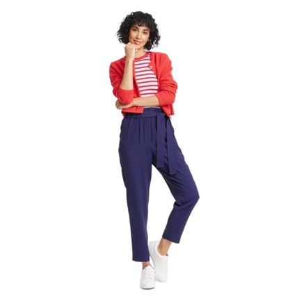 A New Day™ Women's Slim Fit Ribbed Striped Tank Top