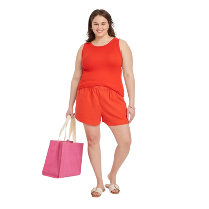 A New Day™ Women's Slim Fit Ribbed Tank Top