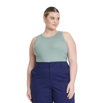 A New Day™ Women's Slim Fit Ribbed Tank Top