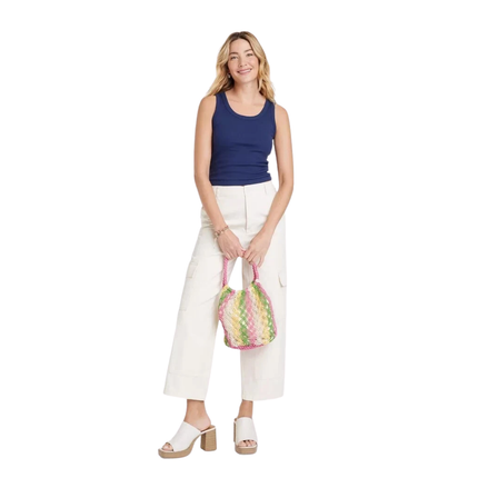 Universal Threads™ Woman's Ribbed Shrunken Tank Top