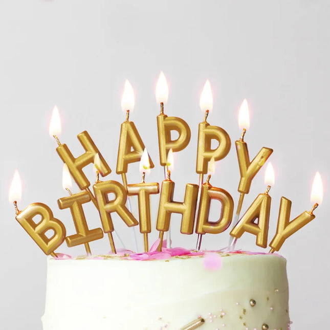 Momentum Brands™ | Happy Birthday Candles | Mixed