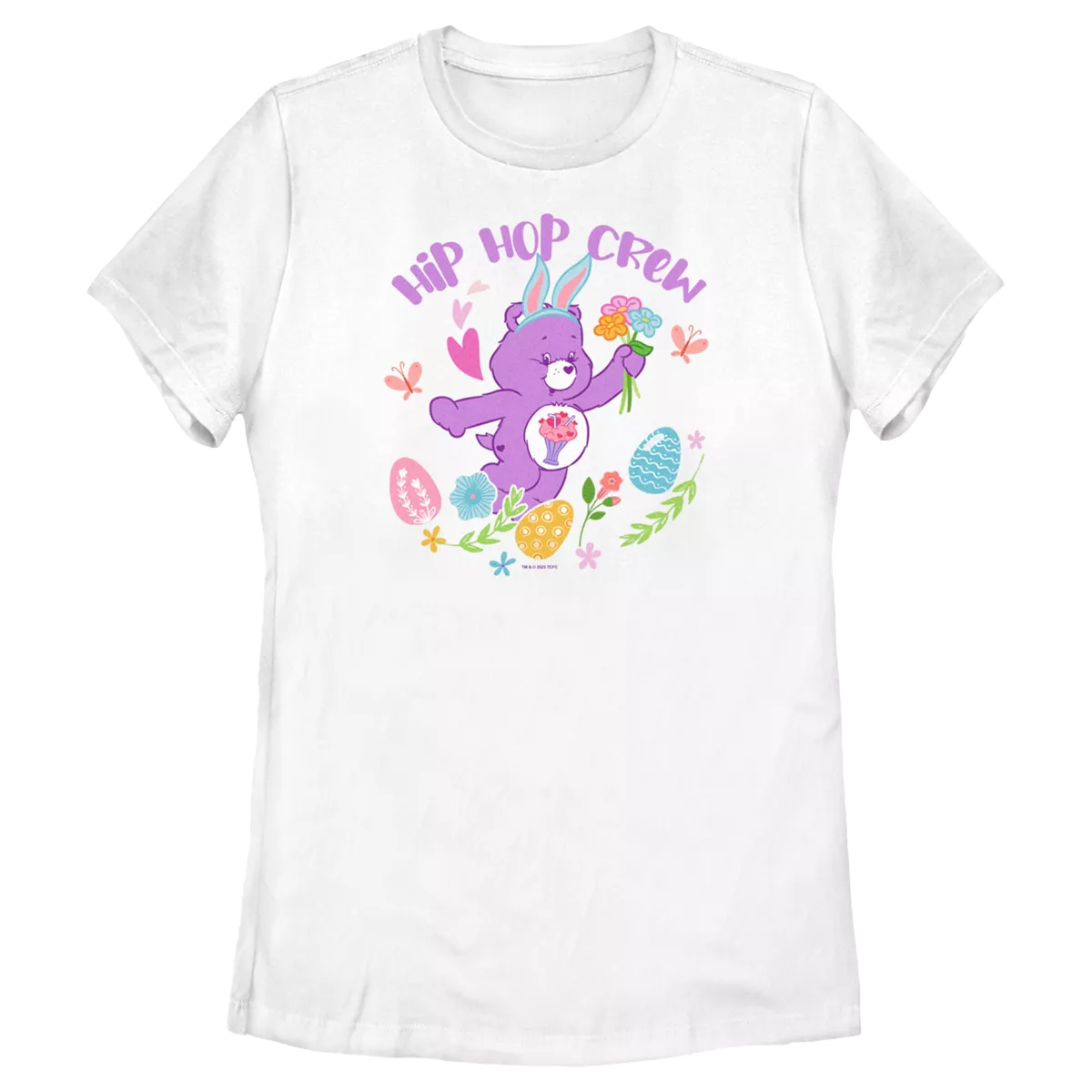 Care Bears™ | Women's Hip Hop Crew T-Shirt | White | XL