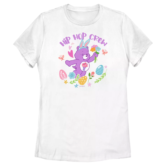 Care Bears™ | Women's Hip Hop Crew T-Shirt | White | XL