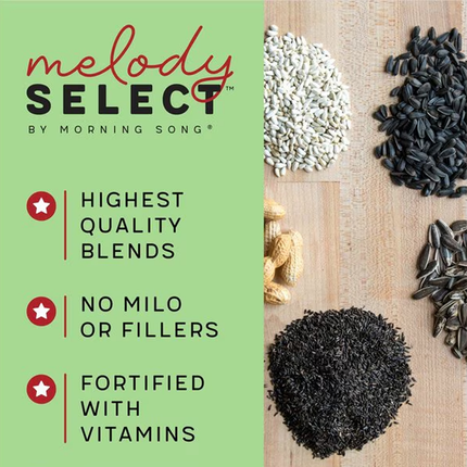 Melody Select™ | Nut, Fruit & Berry |  Bird Food | 9-lb bag